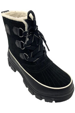Sorel Women's Tivoli V Waterproof Boots Black/Fawn - Medium